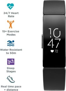 fitbit hr fitness tracker
